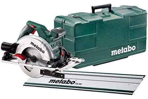 Produktbild: METABO Handkreissäge KS 55 FS Set (691088000)·· mit Führungsschiene FS 80·· Kunststoffkoffer