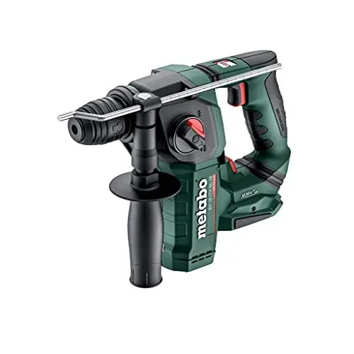 Produktbild: Metabo Akku-Bohrhammer BH 18 LTX BL 16 – 600324850 – Bohrhammer mit Brushless-Motor zum Hammerbohren und Bohren – Ohne Akku und Ladegerät