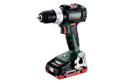 Produktbild: Metabo Akku Bohrschrauber SB 18 LT BL (mit Akku 2x 4,0 Ah LiHD. Ladegerät + metaBox 145, 18 V, mit Licht, Drehmoment 0,7-8 Nm, Bohrfutterspannweite 1,5 – 13 mm, mit Schnellwechselbithalter) 602316840