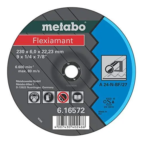 Produktbild: Metabo Flexiamant Stahl, 125 x 4,0 x 22,2, 616680000