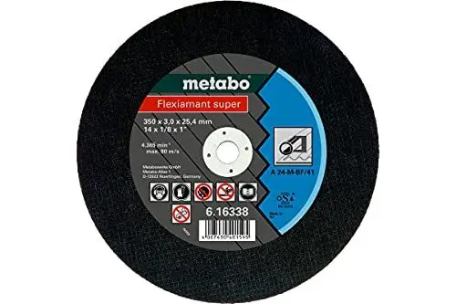 Produktbild: Metabo Flexiamant super 400 x 3 x 25,4 Stahl, 616215000