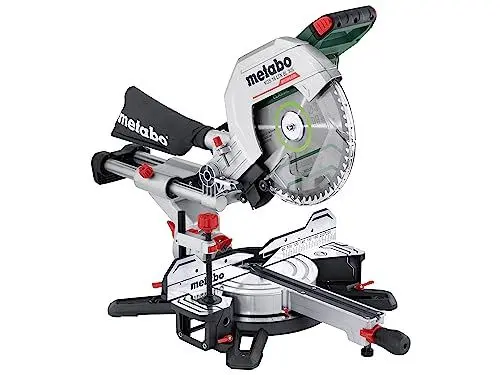 Produktbild: metabo Akku-Kappsäge KGS 18 LTX BL 305-18 V, 305 mm Sägeblatt, 3700 U/min - Bürstenloser Motor, Präzisionsschnitt, Schiebefunktion, beidseitige Neigung, Staubabsaugung, ergonomisch, langlebig