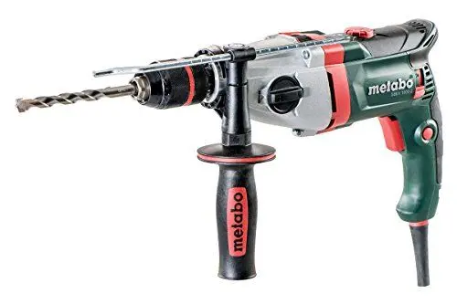 Produktbild: Metabo Schlagbohrmaschine SBEV 1000-2 – 600783500 – Mit konstanter Drehzahl unter Last zum vielseitigen Bohren – 4 m Kabellänge