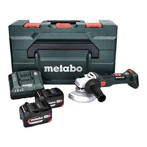 Produktbild: metabo W 18 LT BL 11-125 613052510 Akku-Winkelschleifer 125mm 18V 4.0Ah