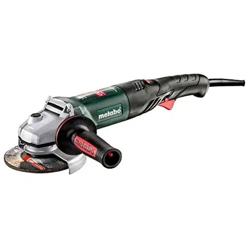 Produktbild: metabo Winkelschleifer WEV 1500-125 Quick RT - 1500 W, 125 mm Scheiben-Ø - Drehzahlregelung, Schnellspannmutter - Leistungsstark und ergonomisch für präzises Arbeiten - Inkl. Kunststoffkoffer