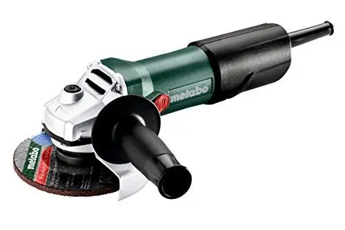 Produktbild: metabo Winkelschleifer WEV 850-125 - 850 W, 125 mm, Drehzahlregelung, Vario-Constamatic Elektronik, Überlastschutz, Sanftanlauf, Wiederanlaufschutz - Inkl. Zubehör