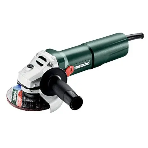Produktbild: Metabo Winkelschleifer W 1100-125 – 603614000 – Mit verdrehsicherer Schutzhaube und Wiederanlaufschutz – Nennaufnahmeleistung: 1100 W – 2.5 m Kabellänge