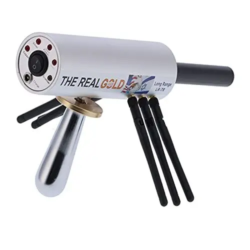 Produktbild: Metal Detector Metal Finder 6 Antennen Ferngesteuerter Unterirdischer Metalldetektor Zur Positionierung Im Untergrund Gold Silber Kupfer AC 100‑240V Goldgelb(EU Plug)