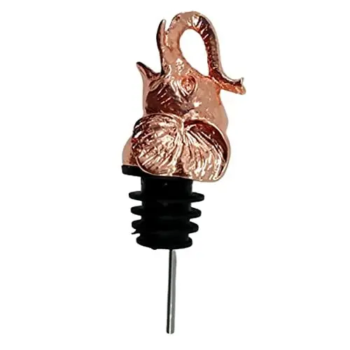 Produktbild: Metal Stopper Elefant Weinausgießer Weinflaschenverschluss Weinbelüfter Ausgießer Weinbelüfter Tierbelüfter Ausgießer Oil Bottle Spout