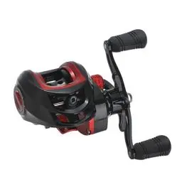 Produktbild: Metall-Baitcasting-Rolle, Leicht, Leistungsstark, Glatt, Weitwurf-Angelrolle für Salzwasser und Süßwasser, Anti-Explosions-Schnurfunktion, Übersetzungsverhältnis 7,2:1, 8 Kg