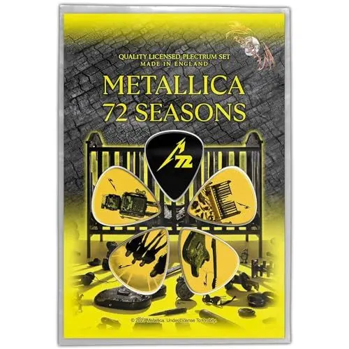 Produktbild: METALLICA PLEKTRUMSET GUITAR PICK SET # 3-72 SEASONS 5 STÜCK PLEK PLEKTRUM