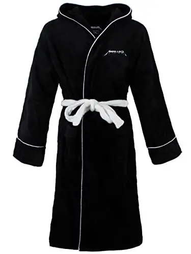 Produktbild: Metallica Bathrobe Load/Reload Star Band Logo Official Black Unisex, Black, L