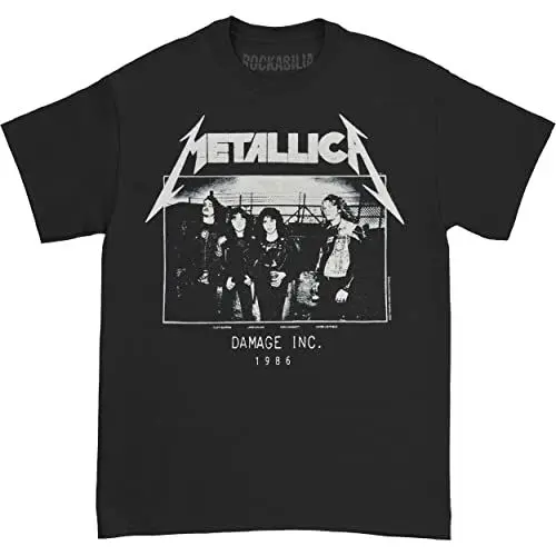 Produktbild: Metallica Master Of Puppets Tour 1986 Photo Girl-Shirt schwarz L