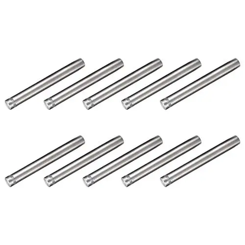 Produktbild: METALLIXITY Zeichnen Abstandshalter Schrauben (12x100mm) 9Stk Edelstahl Werbung Schrauben Glas Acryl Nägel - für Bild Rahmen Schilder Anzeigen