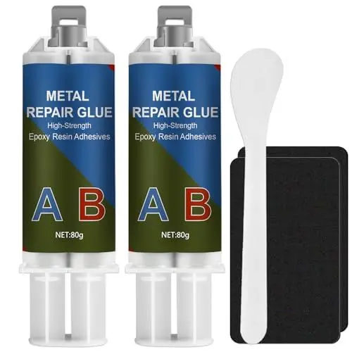 Produktbild: 160g Metallkleber Extra Stark Wasserfest Hitzebeständig, Flüssigmetall, Metall Kleber zum Reparieren von Spalten und Rissen auf der Oberfläche von Edelstahl, Holz, Keramik usw(160g)