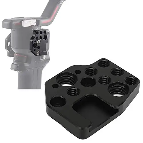 Produktbild: Metall-Schnellwechselplatte für Ronin S, SC, RS2, RS3, RSC2, mit 1/4-Zoll-3/8-Zoll-Loch, Kaltschuh, für -Positionierungsloch