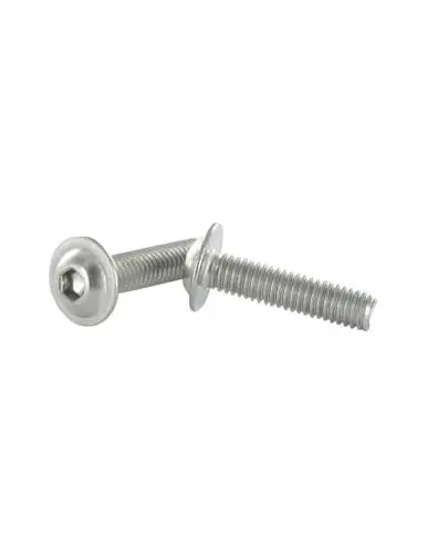 Produktbild: Metallschrauben BHC (Kopf gewölbt Innensechskant) Sockel M10 x 14 Schlüssel 6 HC6 Edelstahl A2