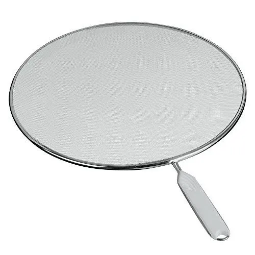 Produktbild: Metaltex 206133080 Fritto Spritzschutzsieb Alu 33cm, Aluminium, Frying pan