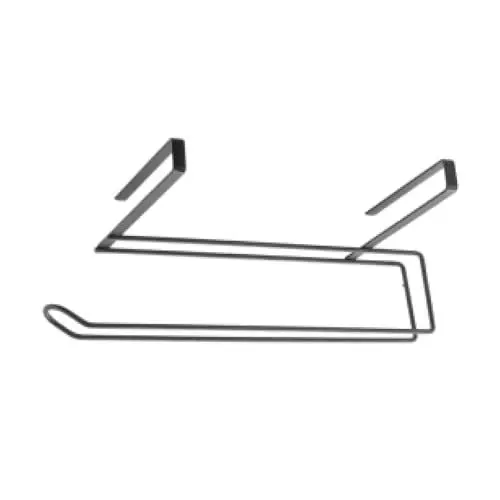 Produktbild: Metaltex Papierrollenhalter, Metall, Lava Schwarz, 35x18x10 cm