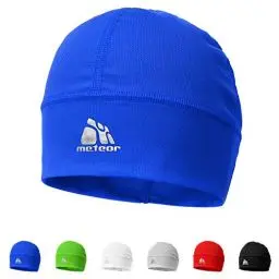 Produktbild: meteor Mütze unter Helm für Damen und Herren – Winddichte Skull Cap für Joggen Fahrradhelm Skifahren Snowboard