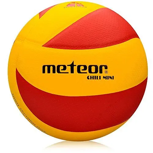 Produktbild: meteor® Volleybälle Größe fur Kinder Jugend und Damen ideal auf die Kinderhände abgestimmt idealer Volleybälle für Ausbildung weicher Volleyball mit griffiger Oberfläche