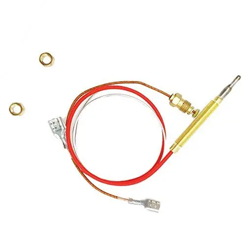 Produktbild: METER STAR Ersatzteile für Außenheizungen, M8 x 1, Endanschlussmuttern, Thermoelement, 0,4 m Länge, M6 x 0,75 Kopfgewinde, geeignet für Außenheizungen, Reparatur und Ersatz