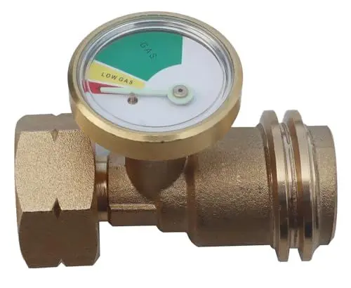 Produktbild: METER STAR Gasanschlussadapter, Europäische Gasflasche Auf Amerikanischen Qcc1 Auf Gasflaschenadapter, Dient Zum Anschluss Von Gasflaschen An Us-Standard-Gasgeräte, Öfen, Heizungen Usw
