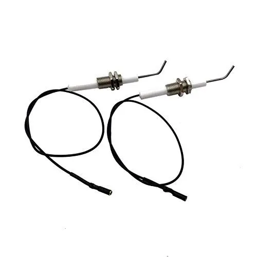 Produktbild: METER STAR Set mit 2 Universal-Keramik-Elektroden-Zündkerzen-Draht, 0,3 m, elektronisches Gerät, geeignet für Piezo-Zündung