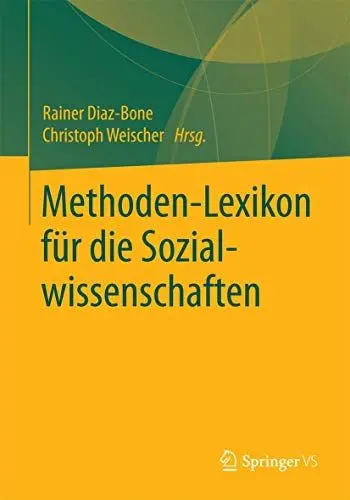 Produktbild: Methoden-Lexikon für die Sozialwissenschaften
