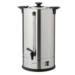 Produktbild: METRO Professional Kaffeemaschine GCM4015, 15 Liter, 100 Tassen, 1650 W, mit Filter, Warmhaltefunktion, Überhitzungsschutz, Füllstandsanzeige, Kühle Außenwand, Deckelverschluss, silber