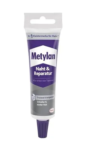 Produktbild: Metylan Naht- und Reparaturkleber, für die Verklebung von Tapeten bei überlappenden Nähten und Reparaturklebungen, 1x60g