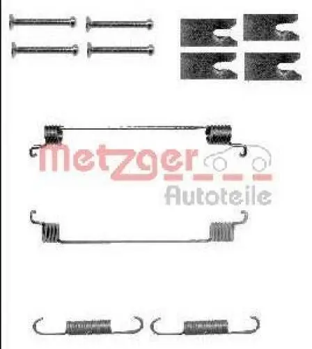 Produktbild: Metzger 105-0866 Zubehörsatz, Bremsbacken