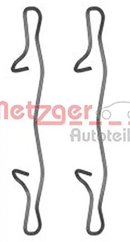 Produktbild: Metzger 109-1755 Zubehörsatz, Scheibenbremsbelag