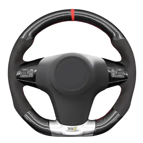 Produktbild: MEWANT Lenkradbezug für Opel Corsa D OPC 2007-2015 per Hand Nähen Lenkradschoner