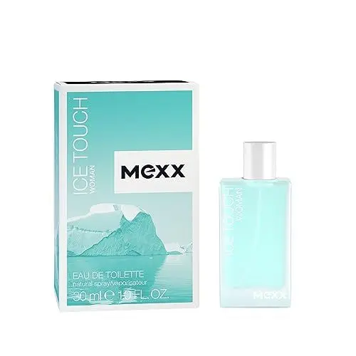 Produktbild: Mexx Ice Touch Woman, Eau de Toilette Natural Spray, Erfrischendes Damen Parfüm mit fruchtig-blumigen Noten, 1 er Pack (1 x 30ml)