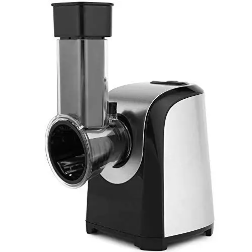 Produktbild: Gemüsehobel Elektrischer Gemüseschneider, 150 W multifunktional mit 5 Edelstahlkegeln