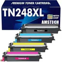 Produktbild: MFC-L3760CDW TN248 TN248XL TN-248 Toner: Kompatible für Brother MFC-L3740CDW TN-248XL MFC-L3740CDWE HL-L3240CDW DCP-L3560CDW TN 248XL 248 MFC-L8390CDW HL-L3240CDW HL-L3240CDW HL-L3220CWE