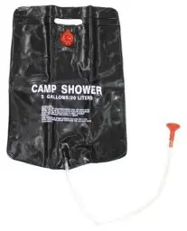 Produktbild: MFH Unisex – Erwachsene Campingbruser solbruser 20 Solar Dusche, Schwarz, L EU