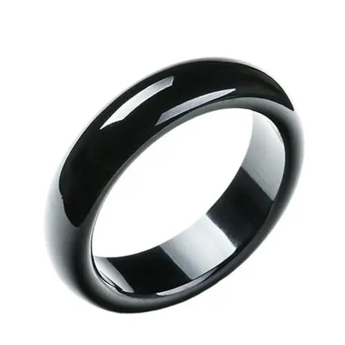 Produktbild: MFUPR Schwarzer Jade-Armreif for Damen, Ice Species, transparenter Jade-Armreif, Jade-Armband for Damen, echt(54.0 Millimeters)