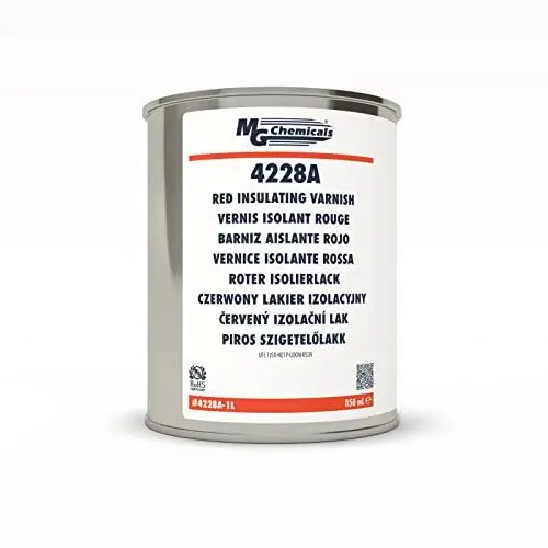 Produktbild: MG Chemicals 4228A-1L Roter Isolierlack, 884 g 1-Komponenten-Dose