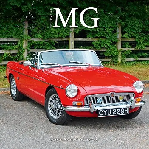 Produktbild: MG – MG Automobile 2024 – 16-Monatskalender: Original Avonside-Kalender (Mehrsprachig) (Kalender) (Wall-Kalender)