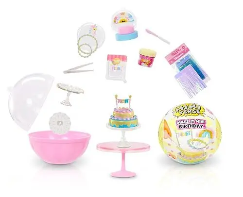 Produktbild: MGA's Miniverse Make It Mini Birthday - Mini-Sammlerstücke, Geheimnisvolle Blindverpackung, Basteln mit Harz, Nachbildungen, Neuheit, Partygeschenke, Pinata, für Sammler & Kinder ab 8, Nicht ESSBAR