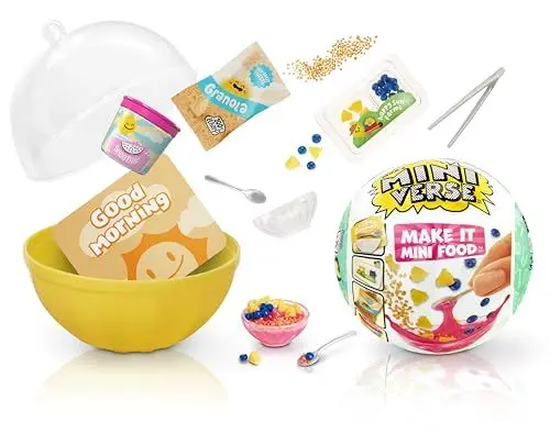 Produktbild: MGA's Miniverse Make It Mini Food - Café Serie 3 - Mini-Sammlerstücke in Geheimnisvoller Blindverpackung - Kunstharz-Bastelspiel, Lebensmittelnachbildung, NICHT ESSBAR - Für Sammler ab 8 Jahren