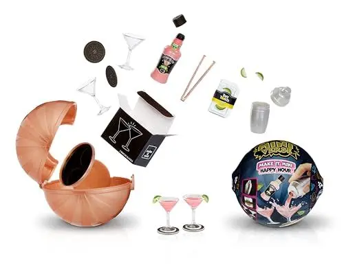 Produktbild: MGA's Miniverse Make It Mini Happy Hour - Mini-Sammlerstücke in Blindverpackung - Nachgebildete DIY Cocktails - NICHT ESSBAR, Harz-Bastelset - Sammlerstücke für Erwachsene und Sammler