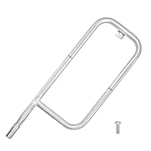 Produktbild: MGiessca 41862 Brenner für Weber Q200 Q220 Q2000 Q2200 Gasgrills, 69956 Edelstahl Brenner Tube für Weber,60041 52CM Brennerrohr Ersatzteile für Weber Q200