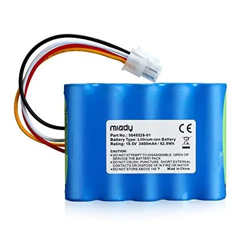 Produktbild: Miady Mähroboter Ersatzakku (3400mAh) Kompatible mit Gardena Sileno R100Li, R130Li, R160Li, Husqvarna Automower 310,315, 584 82 28-01, 584 82 28-02, 584 85 28-01, 589 58 62-01