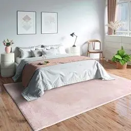 Produktbild: Mia's Teppiche Olivia Wohnzimmer/Schlafzimmer Teppich - waschbar - 160x220 cm, Grau