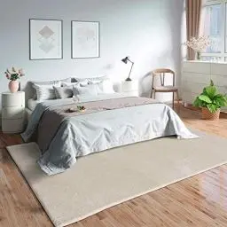 Produktbild: Mia's Teppiche Olivia Wohnzimmer/Schlafzimmer Teppich - waschbar - 200x280 cm, Beige