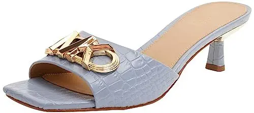 Produktbild: MICHAEL KORS Damen Amal Kitten Sandal, Hellblau, 41 EU
