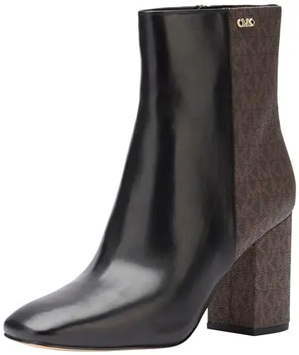 Produktbild: MICHAEL KORS Damen Perla MID Bootie Boots, Black/Brown, 38 EU
